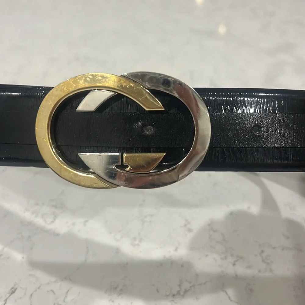 Vintage 1990’s Gucci Belt- 38in see photo. - Picture 2 of 8